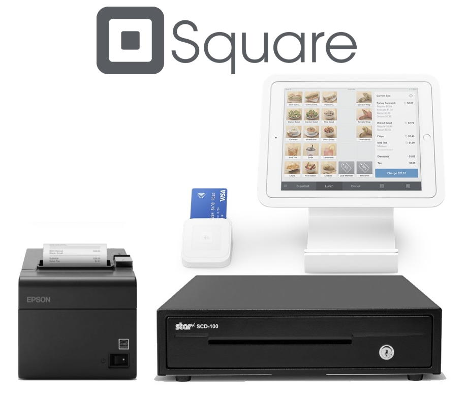 Square POS iPad and Android Compatible Hardware and Consumables