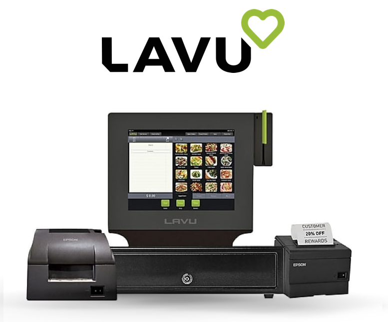 Lavu POS Receipt Printer and Cash Drawer for Apple iPad TSp143, Epson