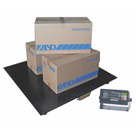 A&D ELP-1200 Low Profile Platform Floor Scale + AD4406 Indicator Trade Approved (Pre-Calibrated and Verified)