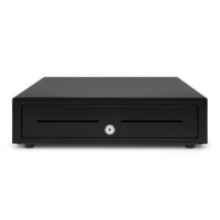 POSBOX EC-410 Cash Drawer Heavy Duty Black