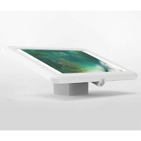 BossTab Elite Nexus 10.2" iPad Stand - White - Bolt Down and/or Adhesive