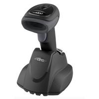 Cino A670BT Fuzzyscan 2D Cordless Bluetooth Barcode Scanner USB Cradle