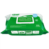 Clinell Universal Disinfectant Wipes Pack of 100 Wipes BCW100AUS