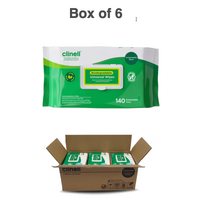 Clinell Biodegradable Universal Wipes - Pack of 140 - BCW140PFAUS