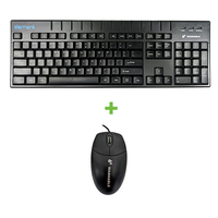 ELEMENT KEYBOARD ECT104-BL 104 KEY IP68 BLACK + MOUSE BU10994