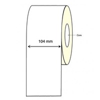 Epson TM-C3500 C4010A Inkjet Continuous Label Roll -  104mm x 30 Meter Long Permanent (2 Rolls)