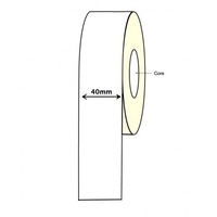 Epson TM-C3500 C4010A Inkjet Continuous Label Roll - 40mm x 30 Meter Long Permanent (4 Rolls)