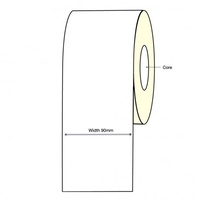 Epson TM-C3500 C4010A Inkjet Continuous Labels -  90mm x 30 Meter Long Permanent (4 Rolls)