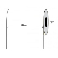 Epson CW-C6000 Inkjet Continuous Label Rolls - 190mm x 60 Meter Permanent