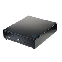 Nexa CB710 Small Cash Drawer Black 4 Note 8 Coin 24V CB710B CB-710