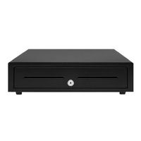 VPOS BLACK Small Cash Drawer EC350 4 Note 8 Coin CDDIEC350BBAU