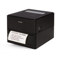 Citizen CLE-300 Direct Thermal Label Printer 203 Dpi Auto Cutter (Black, Ethernet, USB) CLE300G