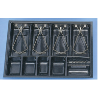 Norwood Deluxe Insert - 4 Notes and 6 Coin Sections -  DELUXEINSERT