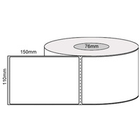 Shipping Label Roll 100mm x 150mm (6 Rolls of 1,000 labels per roll, Permanent Adhesive)