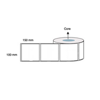 Shipping Label Roll 100mm x 150mm (6 Rolls of 1,000 labels per roll, Permanent Adhesive) 100x150
