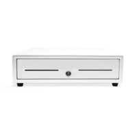 White Cash Drawer for Receipt Printers - 5 Note 8 Coin - EC410