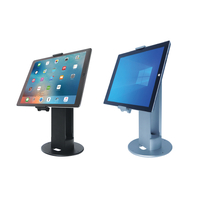 FlexiPOS Universal POS Tablet Stand With Optional Dual Display Bracket (Black Or Silver)