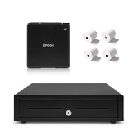LightSpeed X LightSpeed R Shopify Kounta POS Bluetooth Hardware Bundle Black
