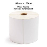50mm X 100mm Direct Thermal Labels  (20 Rolls Of 500 LPR) LAB50100TWS40P