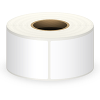 60mm x 60mm Direct Thermal Labels 76mm Core  (Rolls of 1,100)