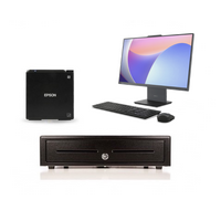 Lightspeed Retail R-Series X-Series Bundle No 5 - 24" Touch Computer, Keyboard/Mouse,  Receipt Printer, Cash Drawer