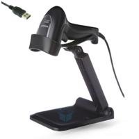 Opticon L-46R Laser Scanner Black with USB Interface & Stand Included (1D) OPL46R