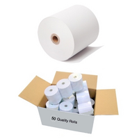 44mm x 76mm Thermal Receipt Paper Rolls (Box of 50)