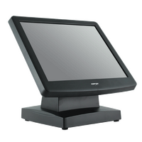 Posiflex 17" Touch Monitor USB Resistive Touch Black