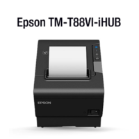 Epson TM-T88VI-I Intelligent i-Hub (Network) & USB Thermal Receipt Printer