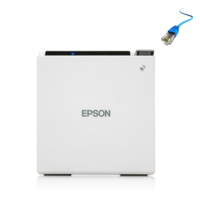 Epson TM-m30 Ethernet (Network) & USB Thermal Receipt Printer - White