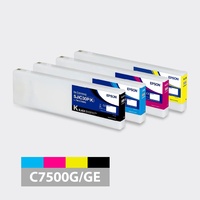 Epson TMC-7500G Gloss Ink Cartridge YELLOW MAGENTA CYAN BLACK