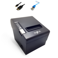 Senor TP100 USB Ethernet Receipt Printer, Direct Thermal with Auto-Cutter