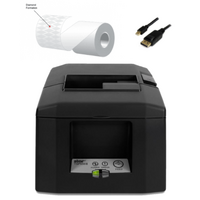 Square Compatible TSP654IISK Restick Sticky Label Printer - USB - TSP654IISK-U TSP654SKII