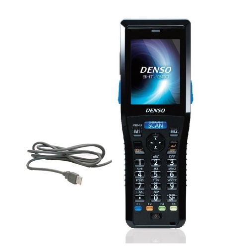 Denso BHT-1306Q 2D Mobile Computer , Battery and USB Cable BHT-1300-ST3