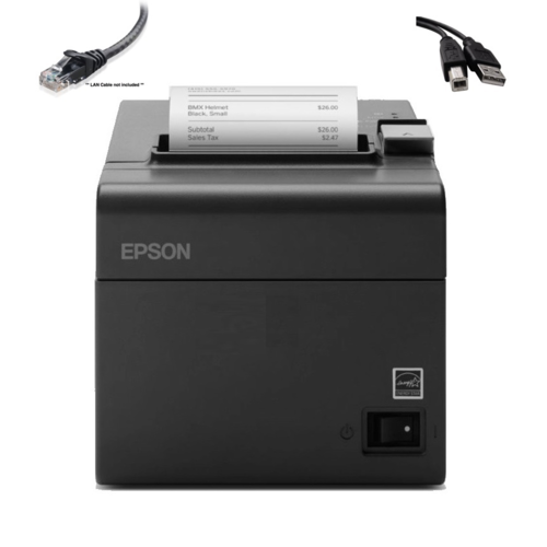 Epson TM-T82II-I TMI Intelligent Ethernet (Cable) Thermal Receipt Printer C31CD52345