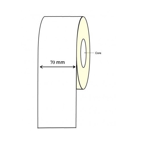 Epson TM-C3500 C4010A Inkjet Continuous Label - 70mm x 30 Meter Permanent (4 Rolls)
