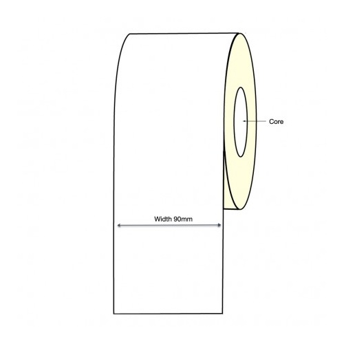 Epson TM-C3500 C4010A Inkjet Continuous Labels -  90mm x 30 Meter Long Permanent (4 Rolls)