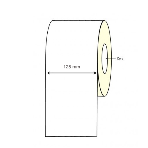 Epson CW-C6000 Inkjet Continuous Label Rolls - 125mm x 250 Meter Permanent (2 Rolls)