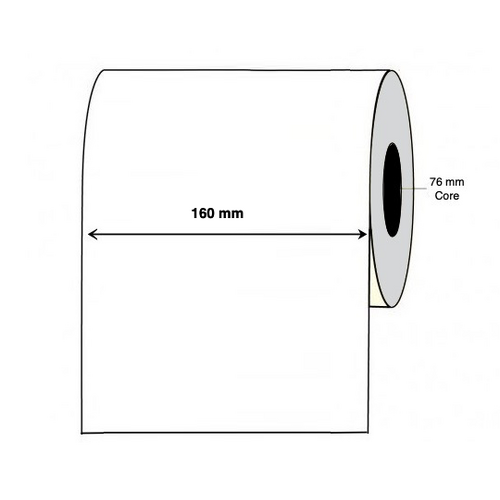 Epson CW-C6000 Inkjet Continuous Label Rolls - 160mm x 60 Meter Permanent