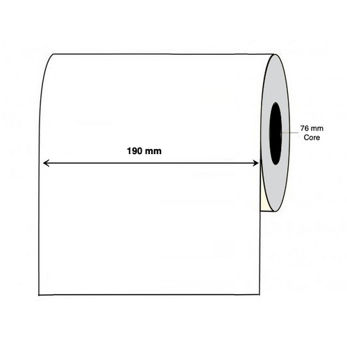 Epson CW-C6000 Inkjet Continuous Label Rolls - 190mm x 60 Meter Permanent