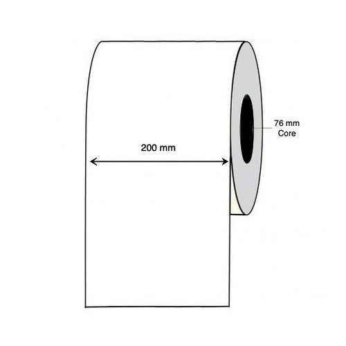 Epson CW-C6000 Inkjet Continuous Label Rolls - 200mm x 60 Meter Permanent