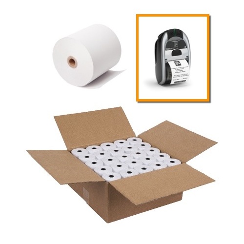 80x45 Thermal Receipt Paper Rolls for 3 inch mobile printers