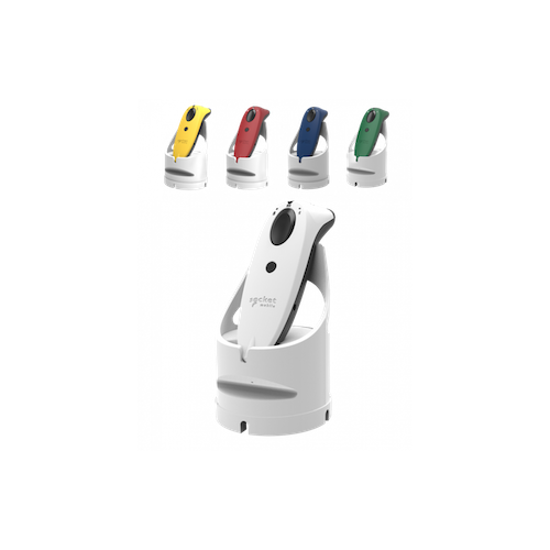 Socket S700 Cordless Bluetooth Scanner and WHITE Charging Dock (1D, Select Colour)