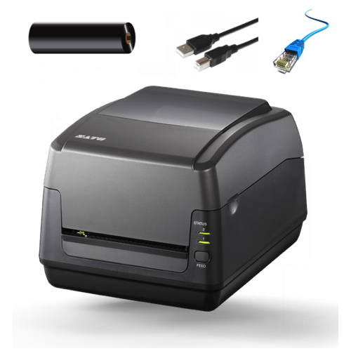 SATO WS408TT 4 inch Thermal Transfer Label Printer (USB & Ethernet, CG408TT)