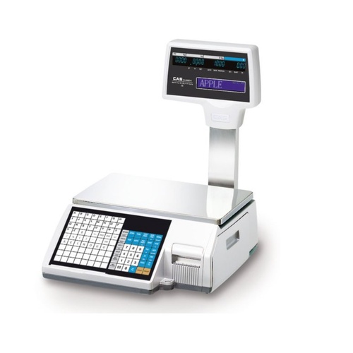 CAS CL-5500 Scale with Barcode Label and Receipt / Ticket Printing (Trade Approved) CL5500