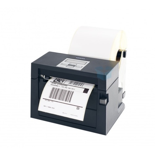 Citizen CLS400 Direct Thermal Label Printer with roll holder (Black, Ethernet & USB) CLS400DTR