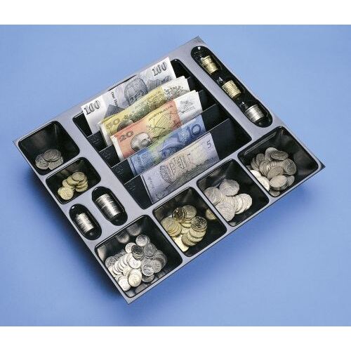 Norwood CountaCash Insert with Vertical Note Sections and Coin Counter COUNTACASHINSERT