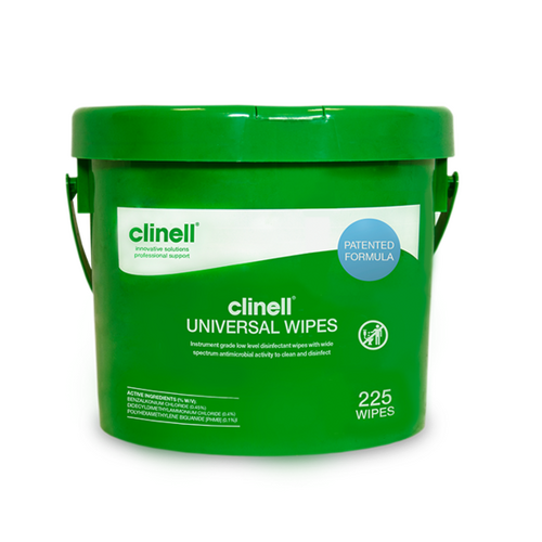Clinell Universal Disinfectant Wipe - Bucket 225 Wipes