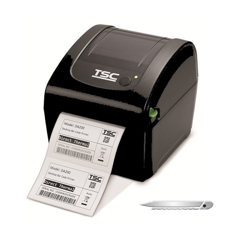 TSC DA220 Full Cutter 4 Inch Direct Thermal Label Printer USB ETH 99-158A015-2104
