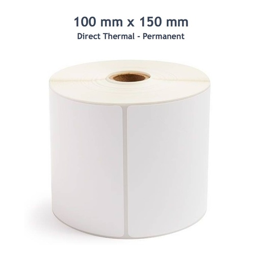Shipping Label Roll 100mm x 150mm (5 Rolls of 400 LPR Permanent Adhesive) 100x150